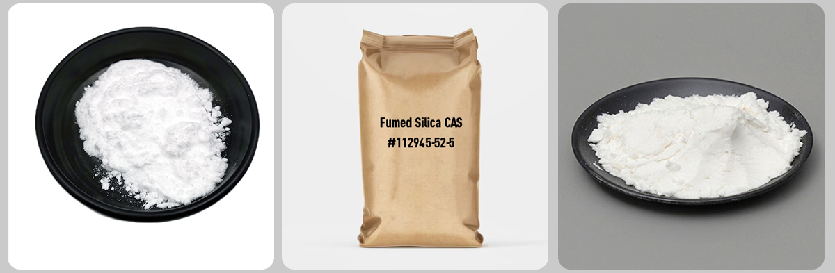 Түтінделген кремний CAS # 112945-52-5 Түтінделген кремний CAS # 112945-52-5