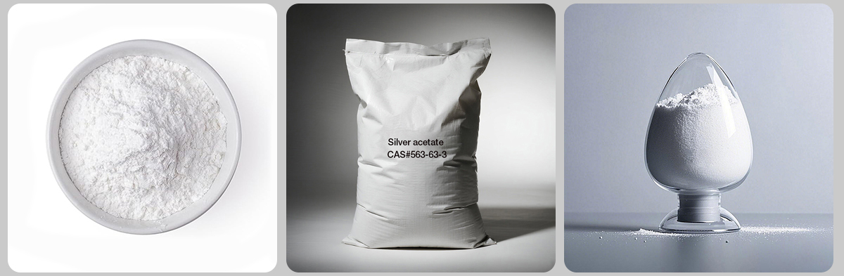 Acetato de plata CAS#563-63-3