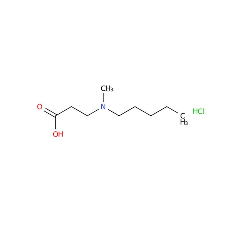 3-(N-Metilpentilamino)propion kislotasi gidroxloridi CAS#625120-81-2