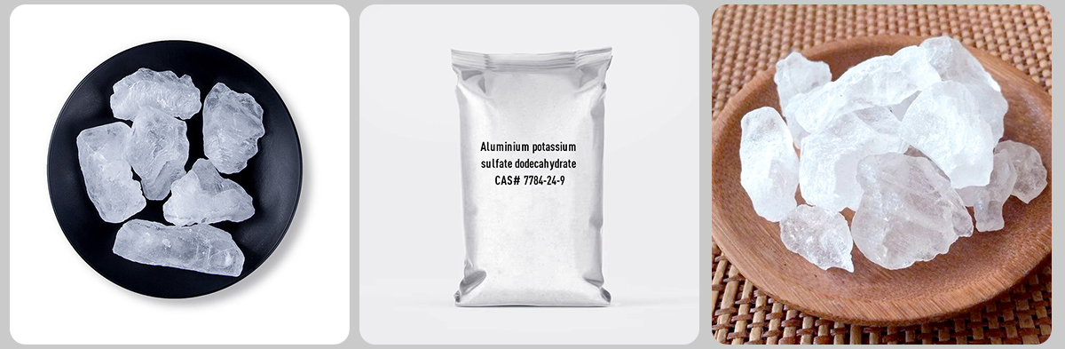 Solfato di alluminio e potassio dodecaidrato CAS#7784-24-9