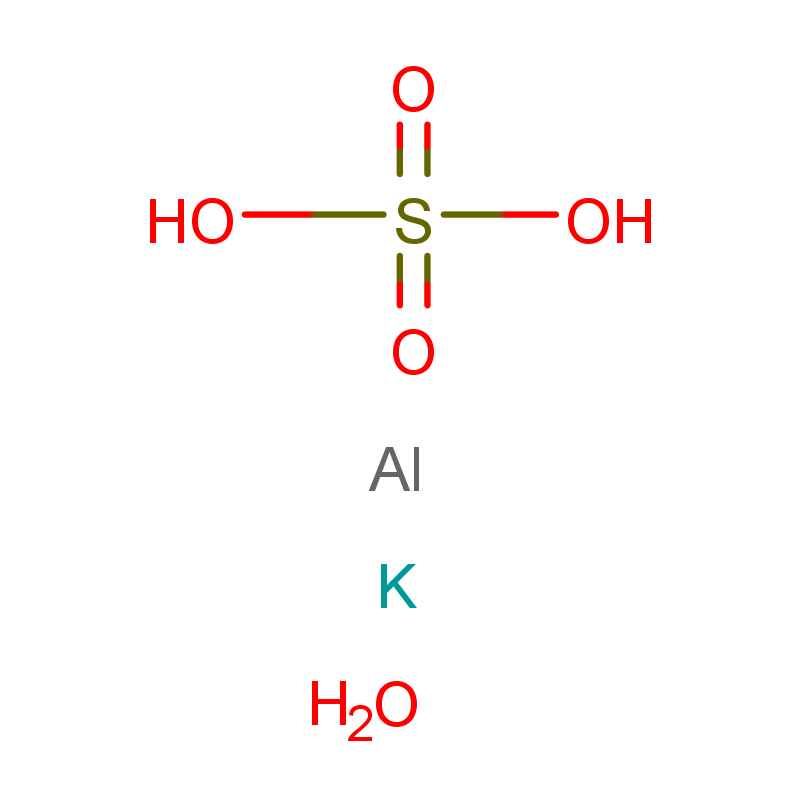 Solfato di alluminio e potassio dodecaidrato CAS#7784-24-9