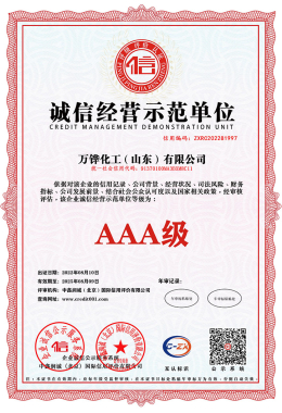 Wanhua Chemical (S Winter) Co., Ltd