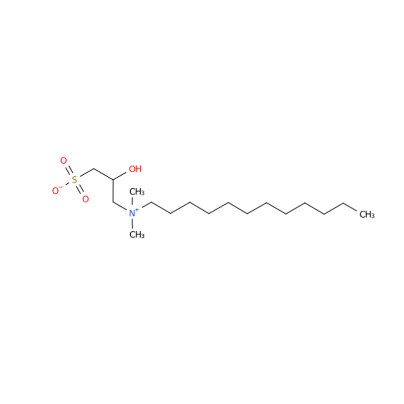 Dodécyl(2-hydroxy-3-sulfonatopropyl) diméthylammonium CAS#13197-76-7