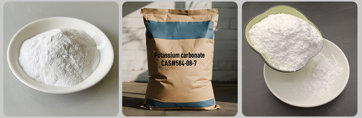 Carbonato de potássio CAS#584-08-7 Carbonato de potássio CAS#584-08-7