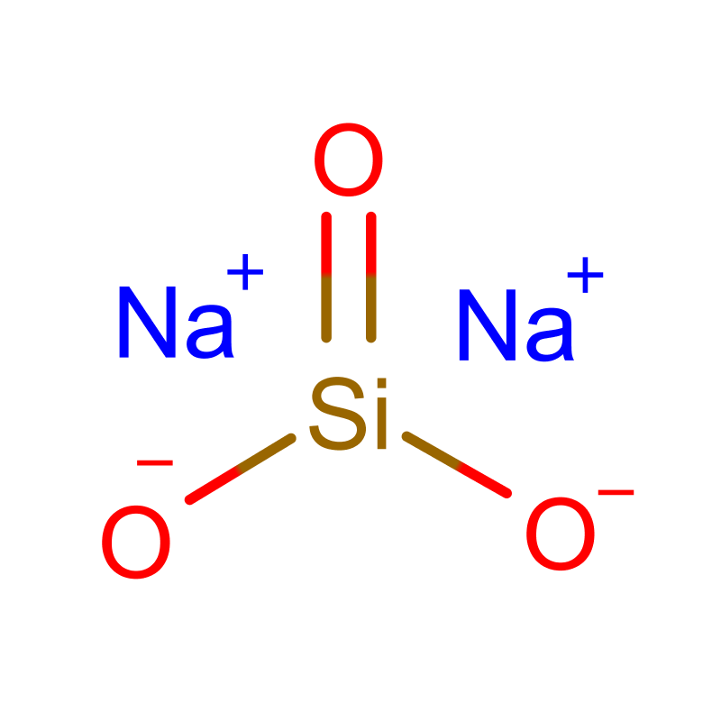 Silicato de sodio CAS#1344-09-8