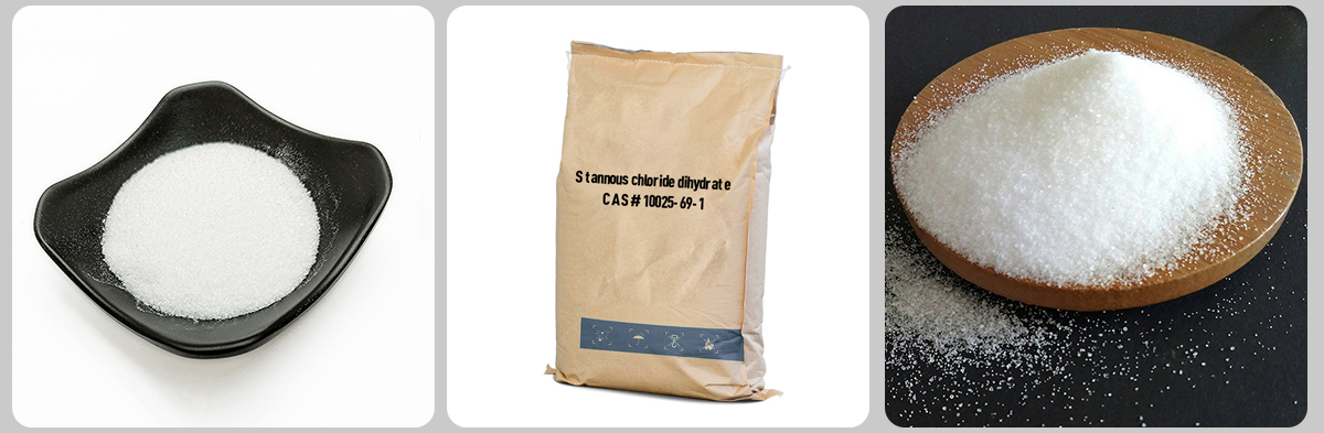 Chlorure stannieux dihydraté CAS # 10025-69-1 Chlorure stannieux dihydraté CAS # 10025-69-1
