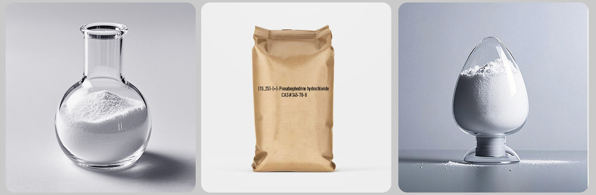 (1S,2S)-(+)-Chlorhydrate de pseudoéphédrine CAS#345-78-8 (1S,2S)-(+)-Chlorhydrate de pseudoéphédrine CAS#345-78-8