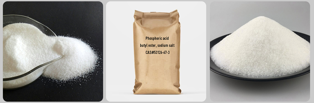 Acide phosphorique, ester butylique, sel de sodium CAS#53126-67-3 Acide phosphorique, ester butylique, sel de sodium CAS#53126-67-3