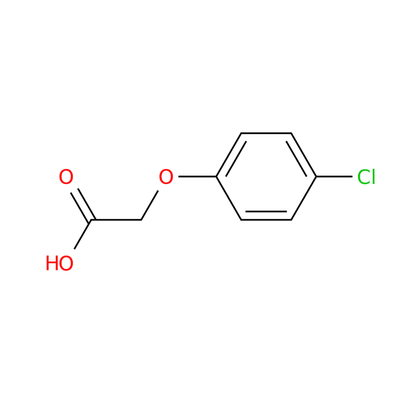 Ácido 4-clorofenoxiacético CAS#122-88-3